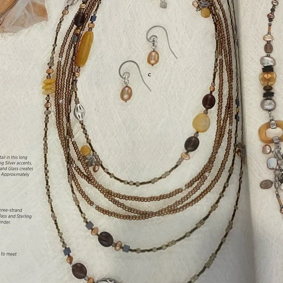 Silpada 60” long Boho serpentine necklace - Picture 4 of 4